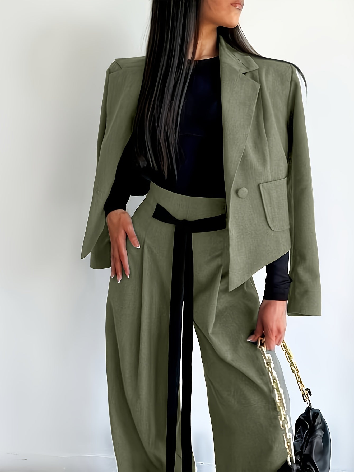 Adelajda™ | Elegancki Garnitur Damski z Marynarką i Spodniami