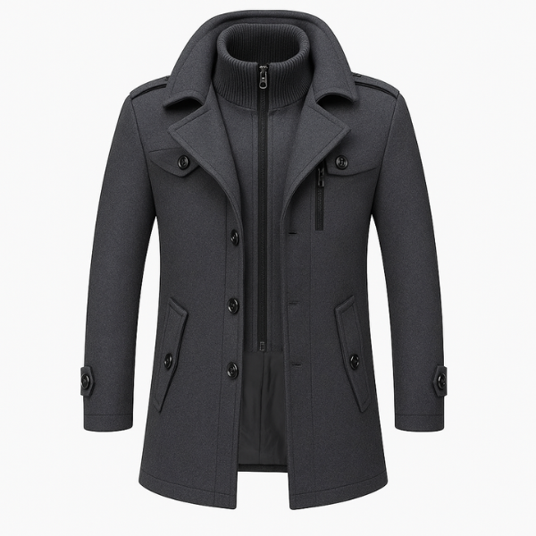 Leśnik™ | Dzielony Płaszcz w Stylu Peaky Blinders